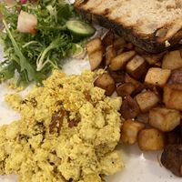 Tofu Nooch breakfast scramble   at Truth & Tonic in Las Vegas