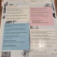 Menu at Truth & Tonic in Las Vegas
