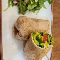 Vegan Chicken Avocado Wrap at Truth & Tonic in Las Vegas