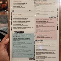 Menu at Truth & Tonic in Las Vegas