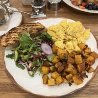 Just Egg Scramble #Veganuary at Truth & Tonic in Las Vegas