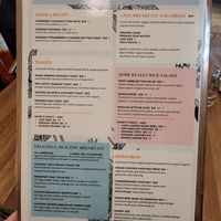 Updated menu at Truth & Tonic in Las Vegas