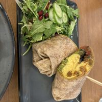 Soyrizo breakfast burrito, the justegg was not cooked to my liking but might just be me  at Truth & Tonic in Las Vegas