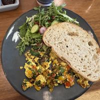 Scrambled tofu   at Truth & Tonic in Las Vegas
