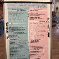 Breakfast and Lunch Menu  at Truth & Tonic in Las Vegas