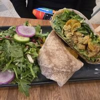 Vegan Chicken Avocado Wrap at Truth & Tonic in Las Vegas