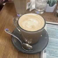 Vanilla Oat milk latte   at Truth & Tonic in Las Vegas
