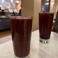 Blackberry basil lemonade and vegas recovery   at Truth & Tonic in Las Vegas