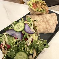 Vegan chicken wrap  at Truth & Tonic in Las Vegas