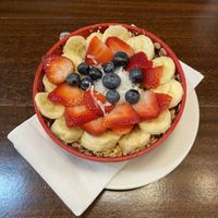 Blueberry bowl   at Bonjour Cafe in Boston