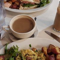  at Bonjour Cafe in Boston