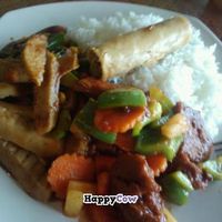 Food at Loma House Vegetarian Express in Edmonton