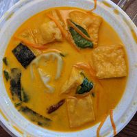 Curry Ramen - 3/5 - Huge portions, the veggie balls were weird at Loma House Vegetarian Express in Edmonton