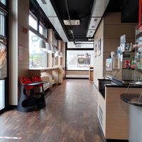 Interior (during corona) at Domino's Pizza in Dietikon