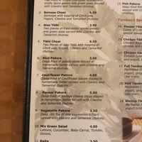 Most starters are vegan, just ask at Mantra Indian Cuisine & Spirits in Davenport