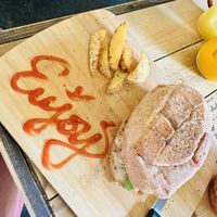 Vegan Panini + extra Avocado   at Pallet Panini in Onna