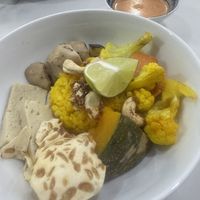 Mini vegan Buddha bowl   at La Juiceria in Kuala Lumpur