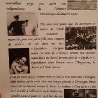 Story of the owner at Indian Food in Villeneuve
