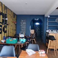 Interior (when closed) at Le Carré in Vevey