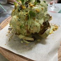 Coliflower with tahini  at Les Filles Cafè in Barcelona
