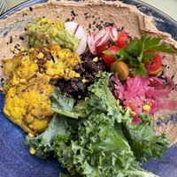 Salad  at Les Filles Cafè in Barcelona