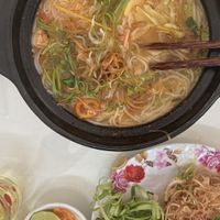 Thai noodles  at Quan Chay Khai Tam in Da Lat