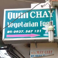 Look for this sign! at Quan Chay Khai Tam in Da Lat