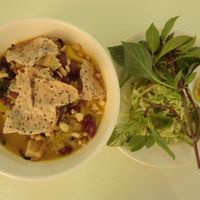 Mi Quang at Quan Chay Khai Tam in Da Lat