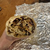Vegan chorizo burritoos  at Boise Consumer Co-op in Boise