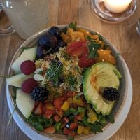 Buddha bowl at Giuseppe Café in Kolbermoor