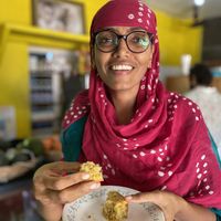 Vegan orange cake  at Good Earth in Kuilapalayam