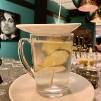 frischer Ingwertee at Markt 5 Café in Paderborn