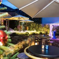 Garten an Weihnachten at Markt 5 Café in Paderborn