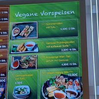 Vegan starters at Laternen in Mannheim