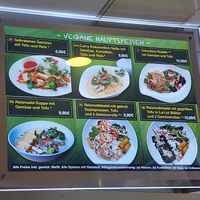 Vegan mains at Laternen in Mannheim