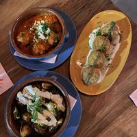 Vegan tapas   at Buena Vida in Atlanta