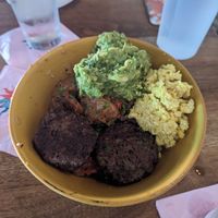 Vegan hash bowl at Buena Vida in Atlanta