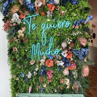 Interior wall at Buena Vida in Atlanta