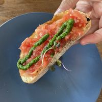 Pan con tomate at Buena Vida in Atlanta