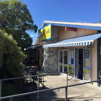 Front entrance  at Beach Cafe and Bar in Nelson