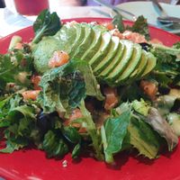 Salmon salad at Hola Avo - 홀라아보 in Seoul