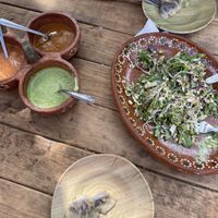 Mushroom Dumpling Salad  at Yasmina's Itzalanyasayan in San Francisco