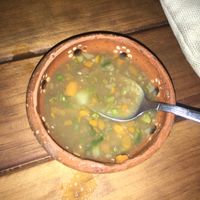 Just a tasty cup that they bring to your table with your meal. at Yasmina's Itzalanyasayan in San Francisco