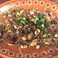 Vegan Pad Thai at Yasmina's Itzalanyasayan in San Francisco