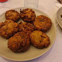 Pea croquettes at Vakhos Taverna - Βάκχος Ταβέρνα in Delphi