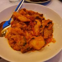 Potato stew at Vakhos Taverna - Βάκχος Ταβέρνα in Delphi