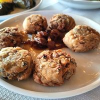 Grass pea boulettes at Vakhos Taverna - Βάκχος Ταβέρνα in Delphi