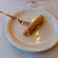 Baklava at Vakhos Taverna - Βάκχος Ταβέρνα in Delphi