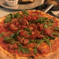 Pizza “Feel good” con queso vegano at Pizzaiolo in Lloret De Mar
