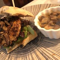 Vegan Burger at Pizzaiolo in Lloret De Mar